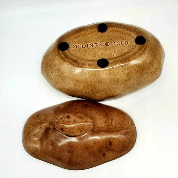 Atlantic Mold Vintage Potato Serving Dish, Candy/Cookie Jar, Potato Bowl - Picture 12 of 12
